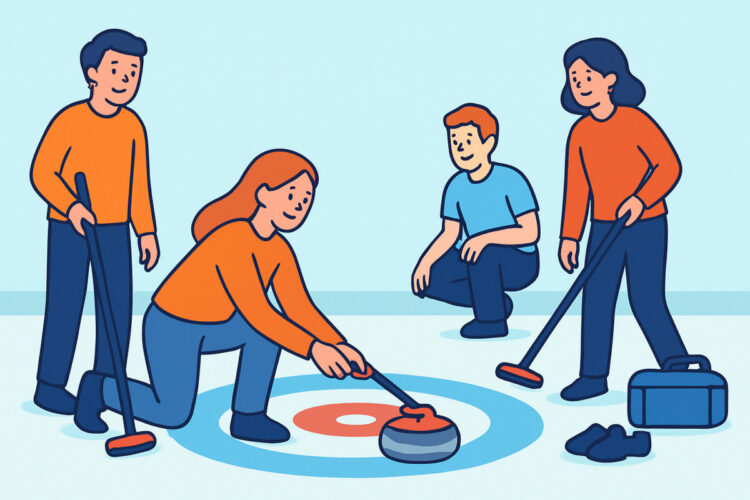 Curlingin kokeileminen – tutustumisvuorot ja välineet