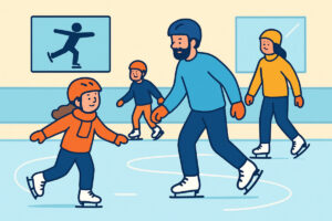 Yleisöluistelun säännöt jäällä – turvallinen kierto